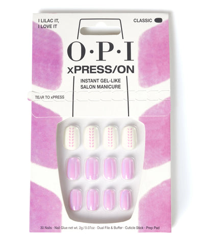 xPRESS/ON Nail Art I Lilac It, I Love It