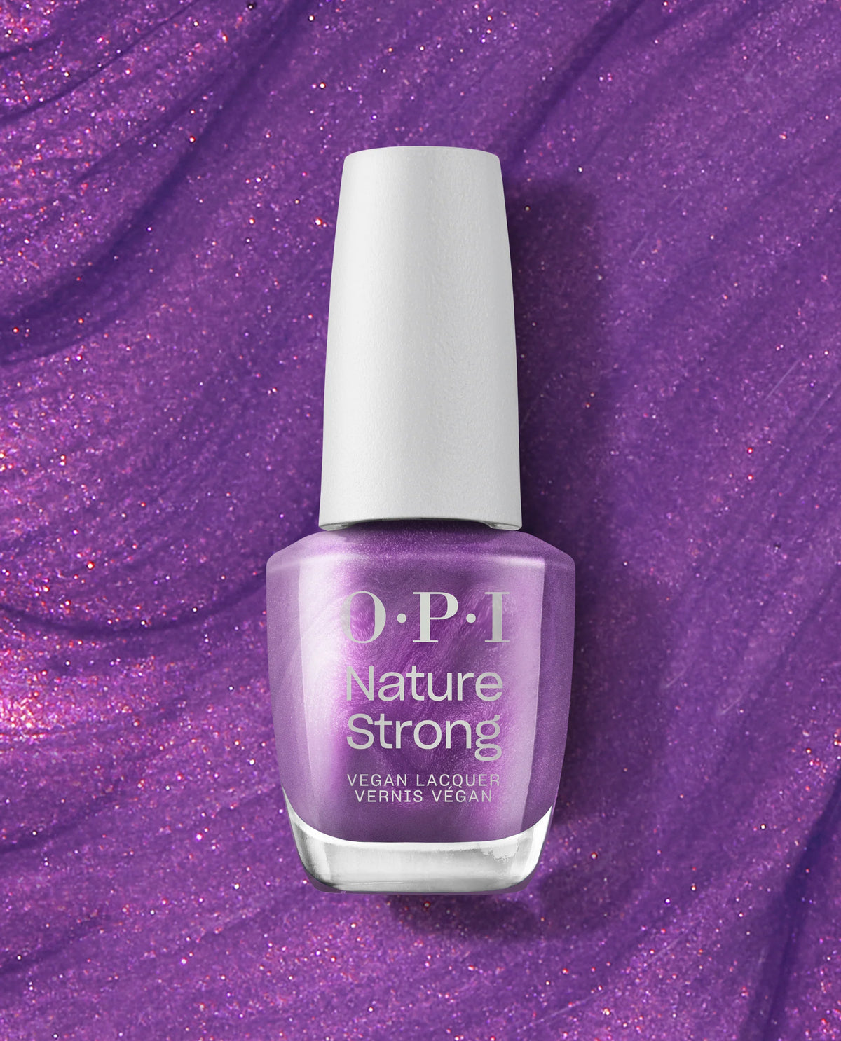 Nature Strong Vegan Nail Lacquer Achieve Grapeness