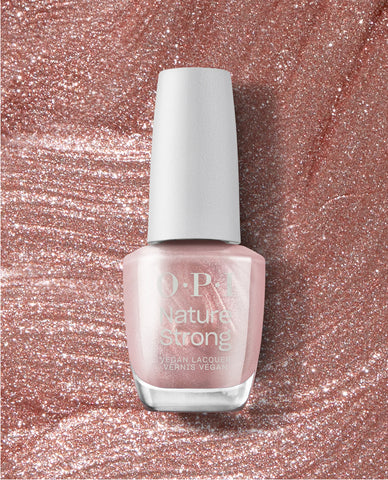 Nature Strong Vegan Nail Lacquer Intentions are Rose Gold