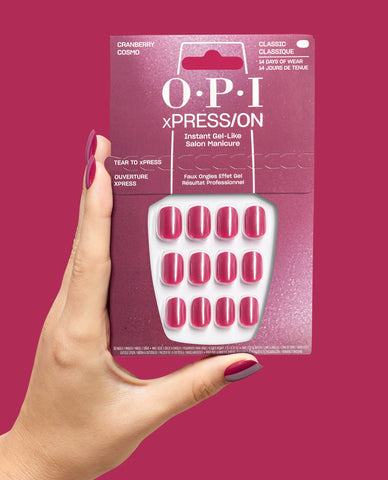 xPRESS/ON Iconic Shades (Short) Cranberry Cosmo