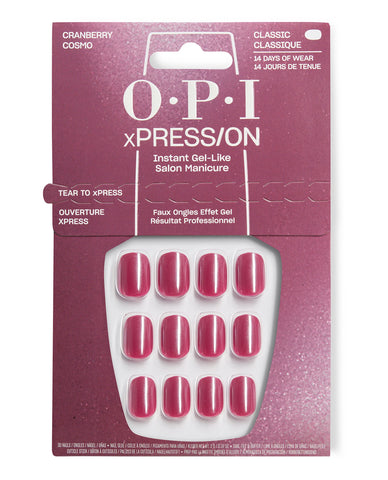 xPRESS/ON Iconic Shades (Short) Cranberry Cosmo