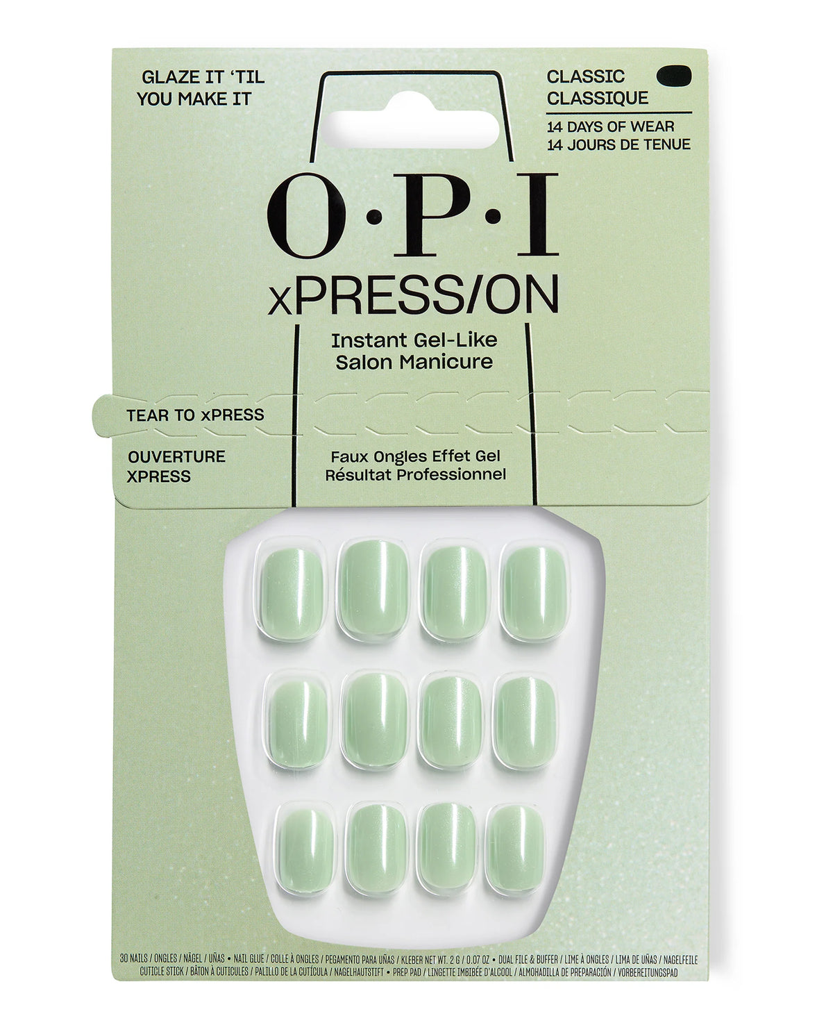 xPRESS/ON Iconic Shades (Short) Glaze it ‘Til You Make It