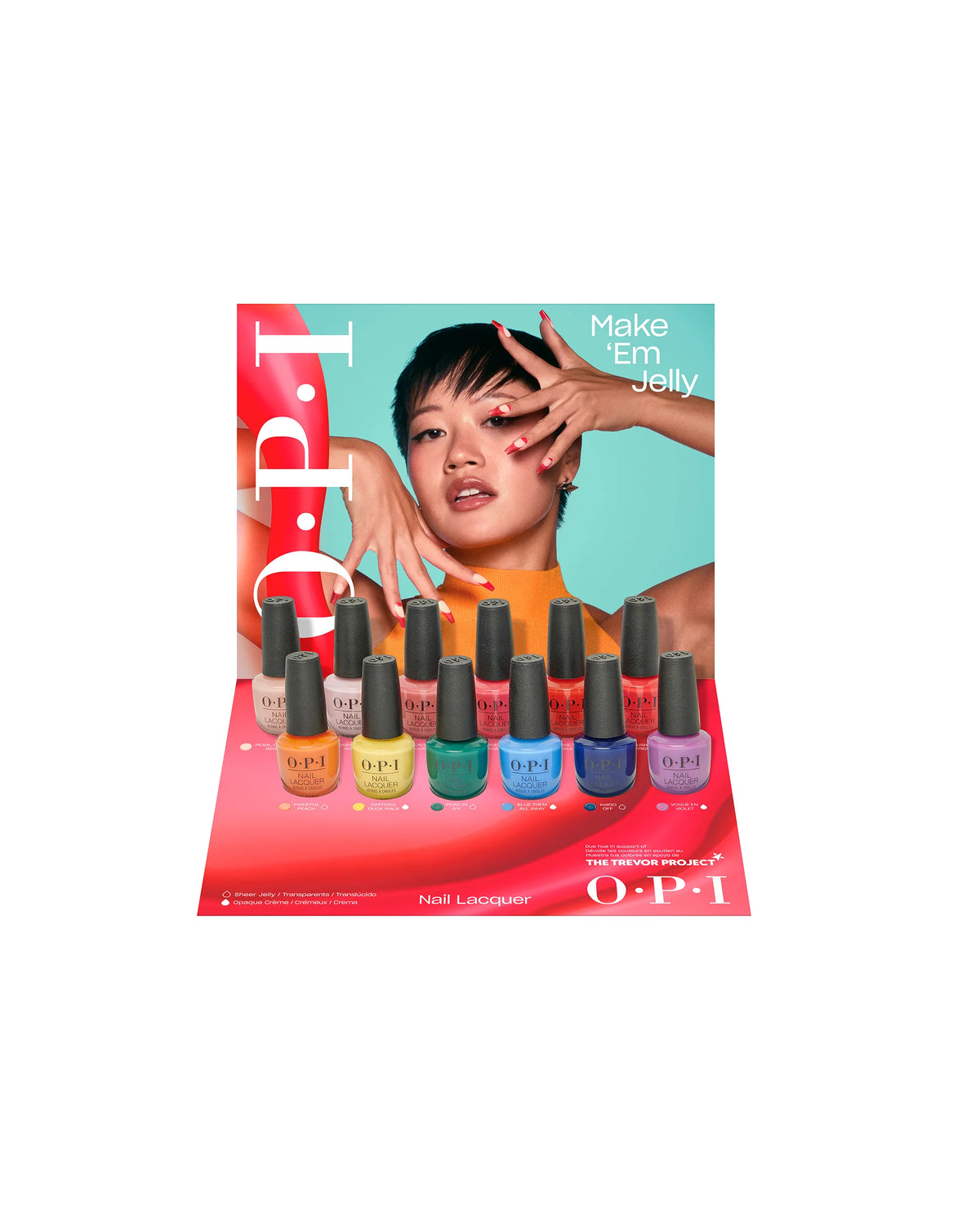 Displays & Kits Summer '25 Nail Lacquer 12PC Display