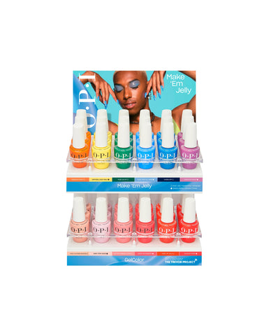 Displays & Kits Summer '25 GelColor 36PC Acrylic Display