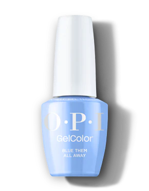 Gel Nail Polish Blue Them All Away