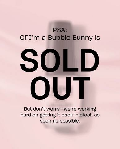 Nail Lacquer OPI’m a Bubble Bunny