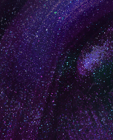 Nail Lacquer Abstract After Dark