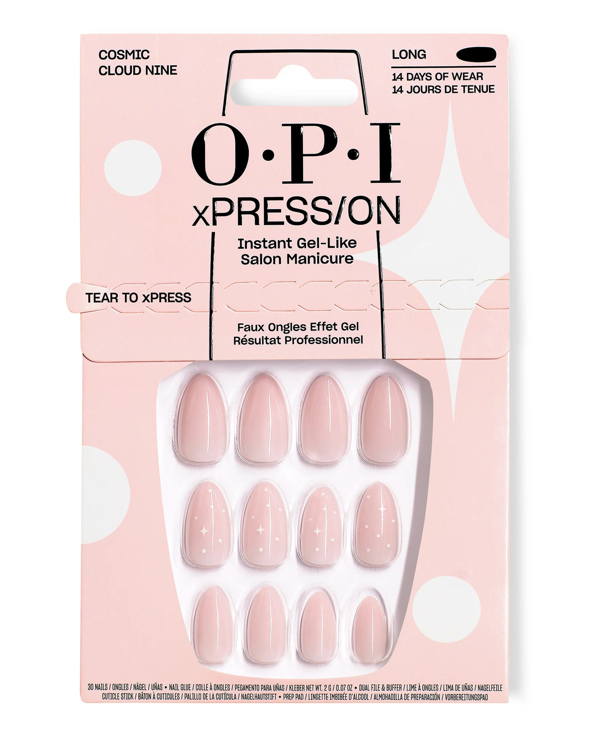 xPRESS/ON Nail Art Cosmic Cloud 9