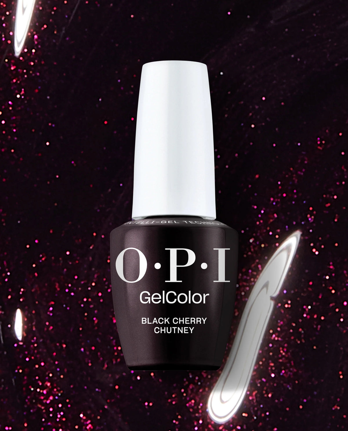 Gel Nail Polish Black Cherry Chutney