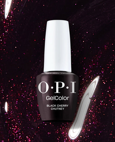 Gel Nail Polish Black Cherry Chutney