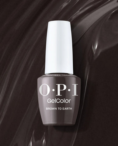 Gel Nail Polish Brown to Earth