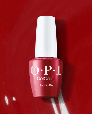 Gel Nail Polish Red Hot Rio