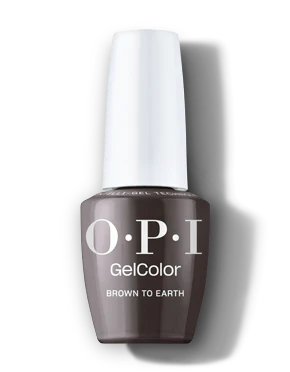 Gel Nail Polish Brown to Earth
