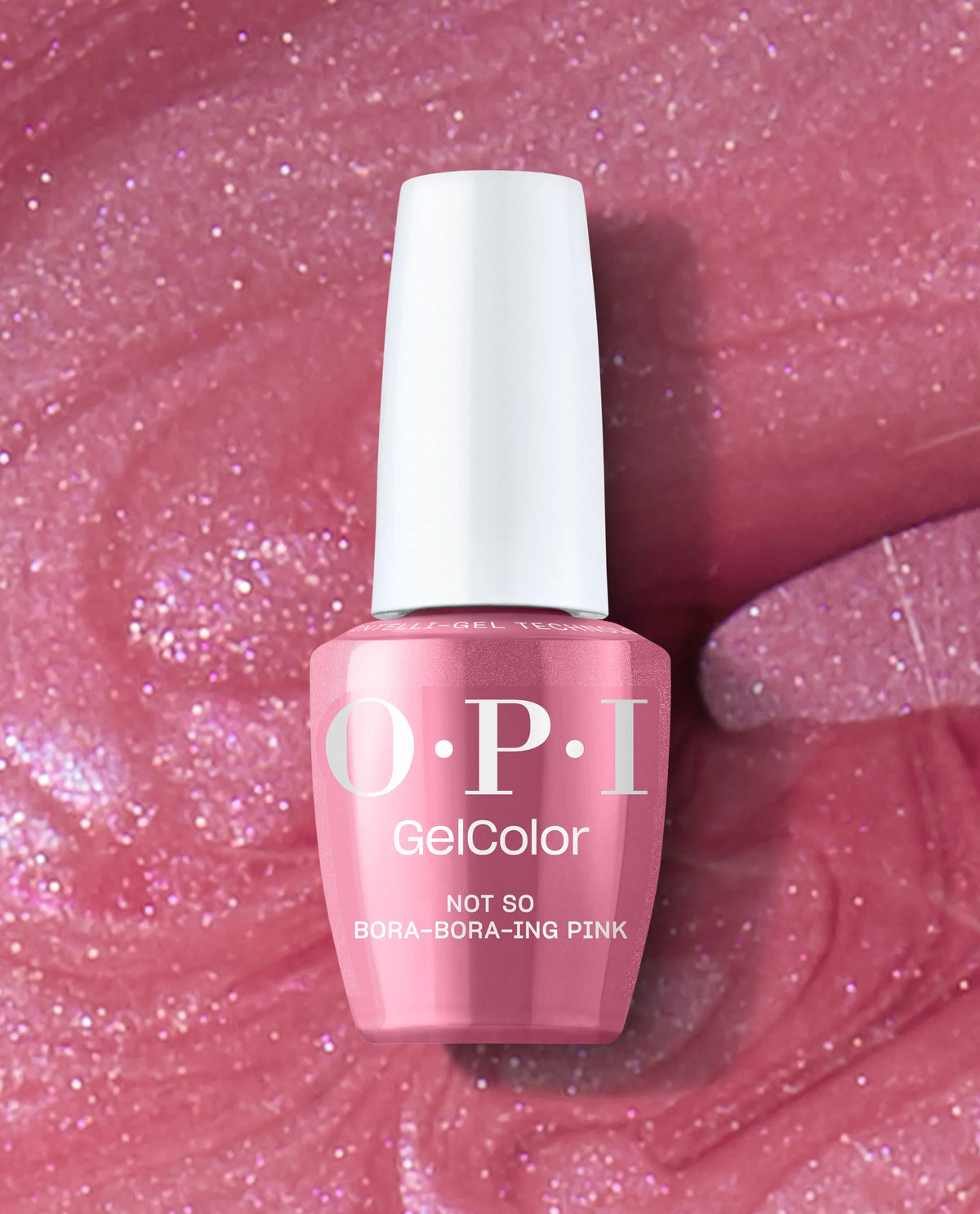 Gel Nail Polish Not So Bora-Bora-ing Pink
