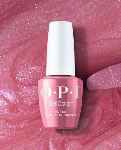Gel Nail Polish Not So Bora-Bora-ing Pink