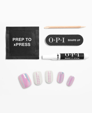 xPRESS/ON Nail Art I Lilac It, I Love It