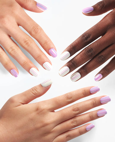 xPRESS/ON Nail Art I Lilac It, I Love It