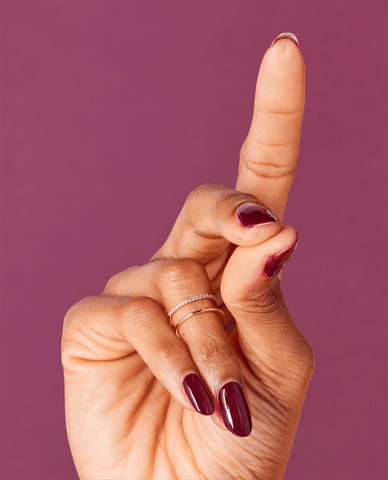 Nail Lacquer In The Cable Car-Pool Lane