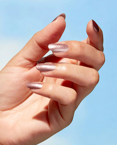 Nature Strong Vegan Nail Lacquer Intentions are Rose Gold