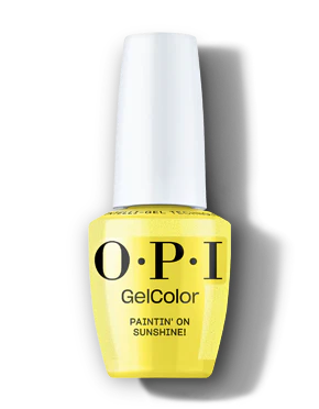 Gel Nail Polish Paintin' on Sunshine!
