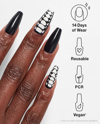 xPRESS/ON Nail Art Pump the Snakes