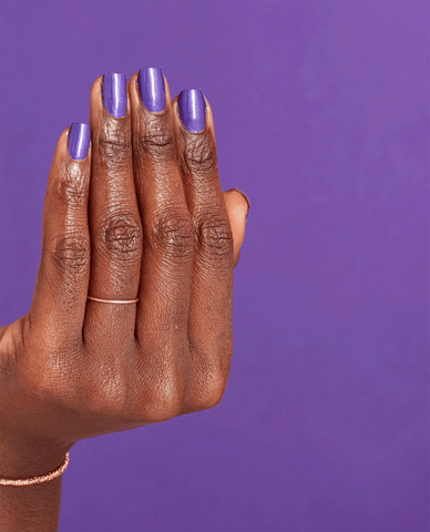Nail Lacquer Purple With a Purpose
