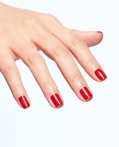 Nail Lacquer Left Your Texts on Red