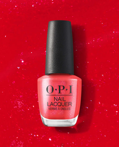 Nail Lacquer Left Your Texts on Red