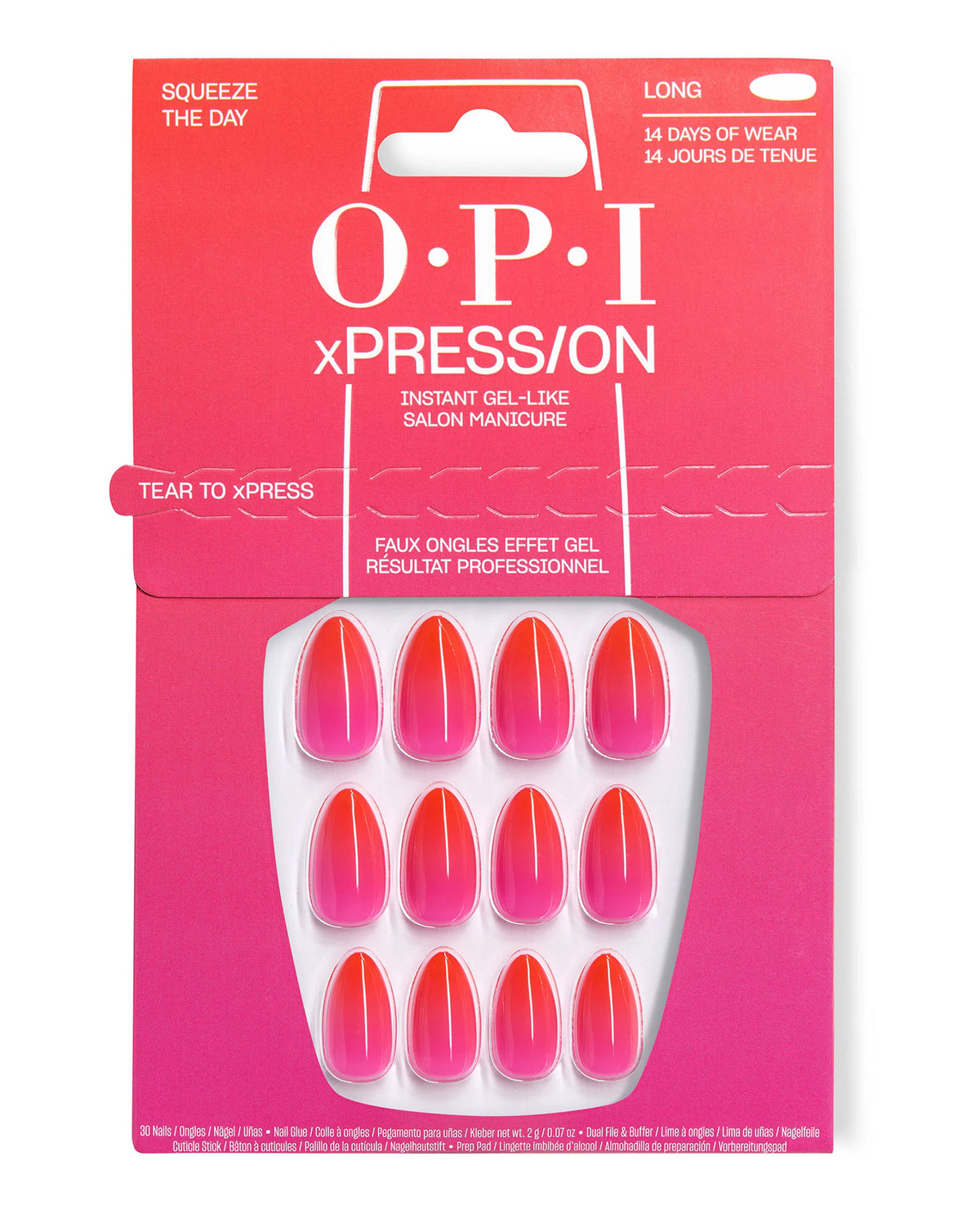 xPRESS/ON Nail Art Squeeze the Day
