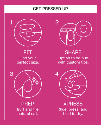 xPRESS/ON Nail Art Squeeze the Day