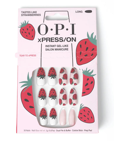 xPRESS/ON Nail Art Tastes Like Strawberries