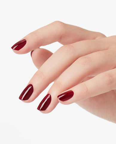 Gel Nail Polish Got the Blues for Red