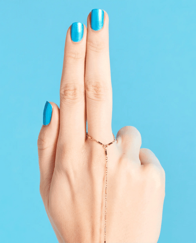 Nail Lacquer Teal the Cows Come Home