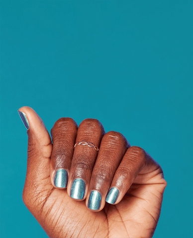 Nail Lacquer This Color's Making Waves